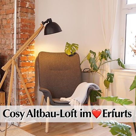 Helles Altbau-Loft Mit Kingsize Bett, Smart-Tv, Etc Apartamento Erfurt Exterior foto
