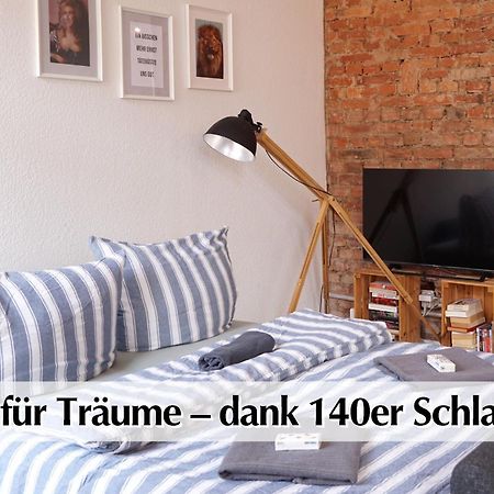 Helles Altbau-Loft Mit Kingsize Bett, Smart-Tv, Etc Apartamento Erfurt Exterior foto