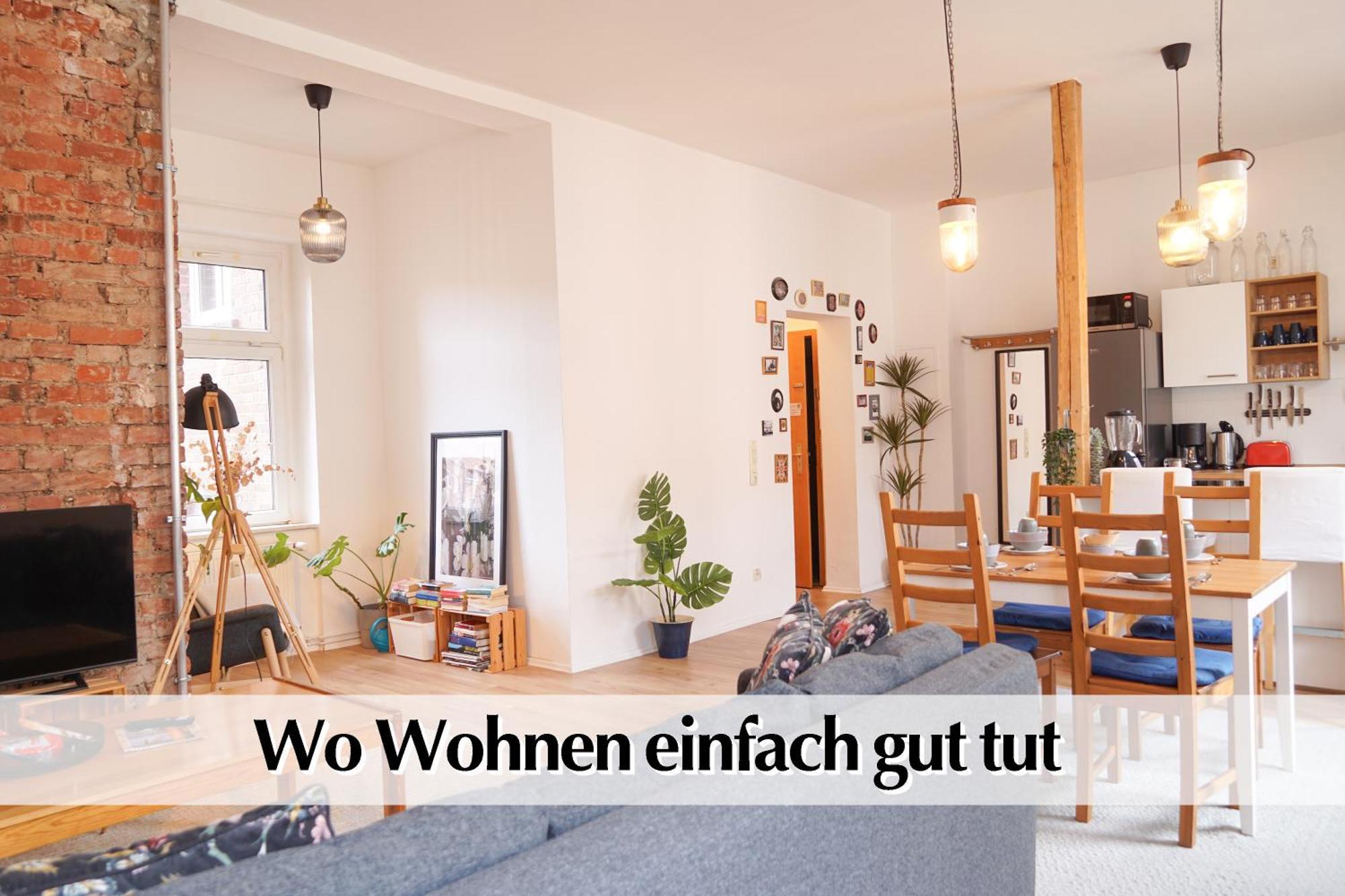 Helles Altbau-Loft Mit Kingsize Bett, Smart-Tv, Etc Apartamento Erfurt Exterior foto